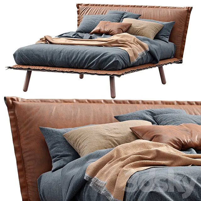 Bed Aladino By Pianca 3D Model Bed Aladino By Pianca 3D Model