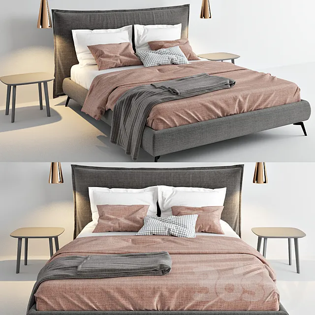 Bed Alf daFre Francis 3DModel - 3DSKY Decor Helper