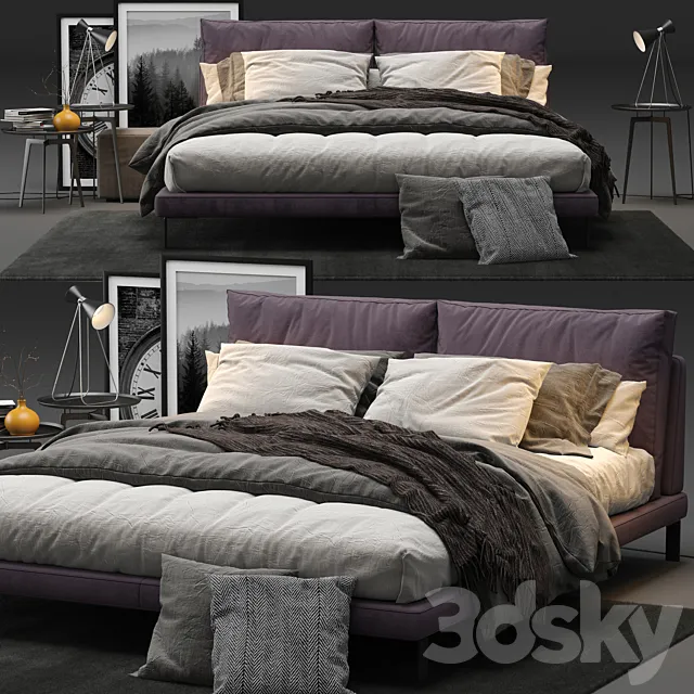 Bed – Alivar Lady B 3DModel Bed – Alivar Lady B 3DModel
