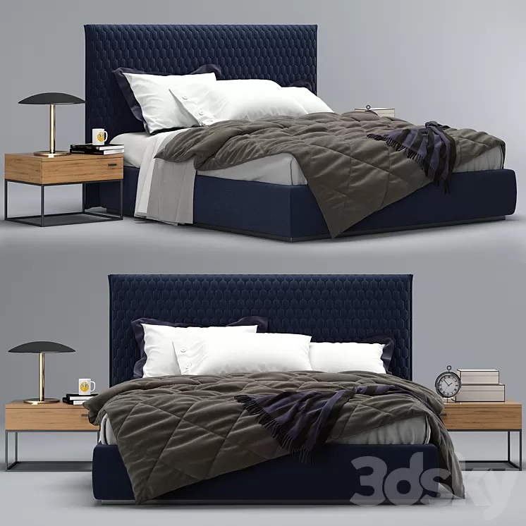 Bed Allen Alf 3D Model