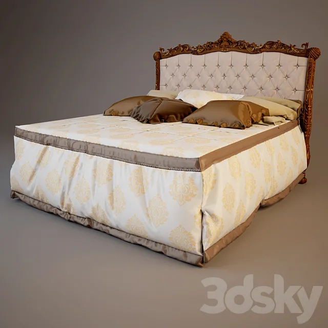Bed Angelo Cappellini 3DModel