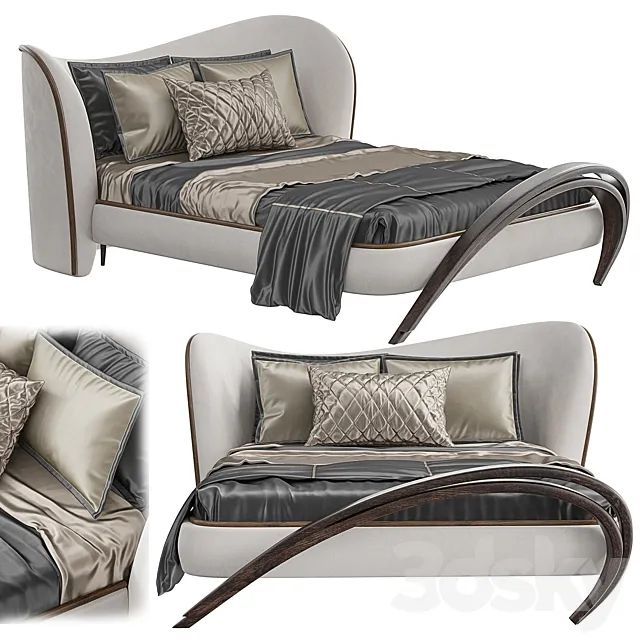 Bed Apriori FA 3DModel Bed Apriori FA 3DModel