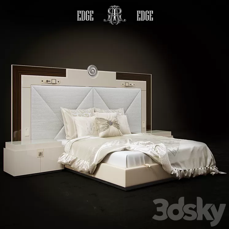 Bed ART EDGE 3D Model Bed ART EDGE 3D Model