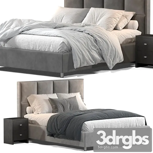 Bed Ascona Linea 3D Model Download Bed Ascona Linea 3D Model Download