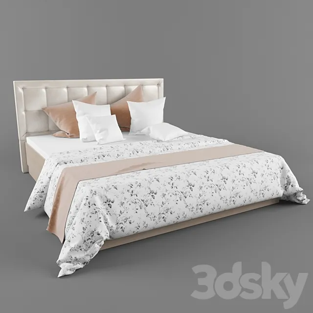 Bed Ascona Tokyo 3DModel