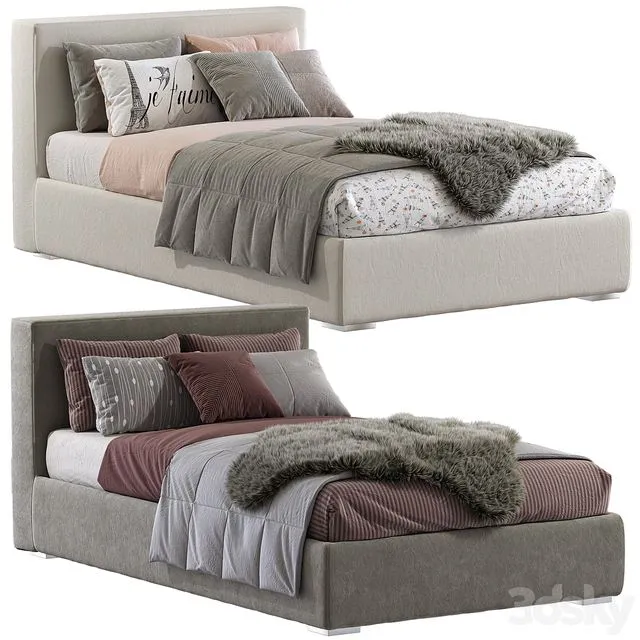 Bed Aster Bed 3D Model Bed Aster Bed 3D Model