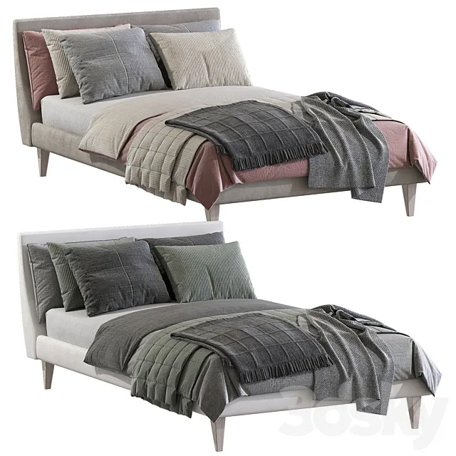 Bed ATTICO _ Twils 2 3DModel Bed ATTICO _ Twils 2 3DModel