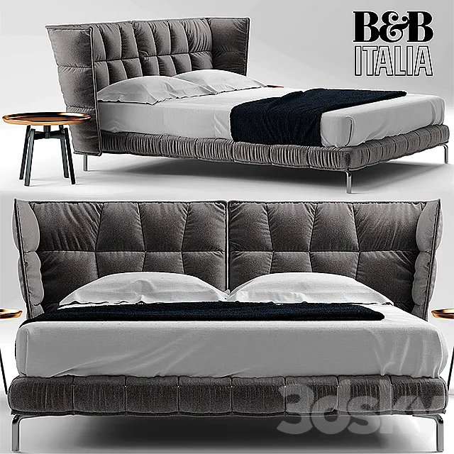 Bed b & b husk bett bed PATRICIA URQUIOLA HUSK OUTDOOR 3DModel