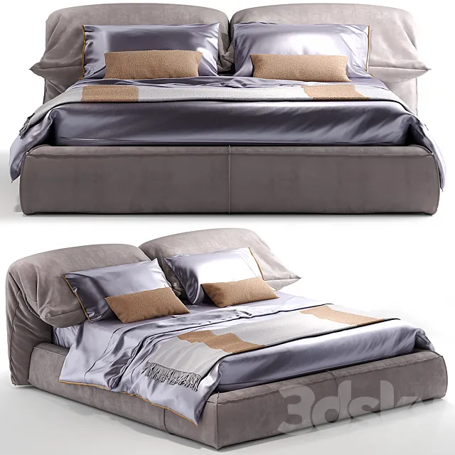 Bed baxter Casablanca 3DModel Bed baxter Casablanca 3DModel