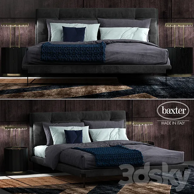 Bed baxter viktor 5 3DModel