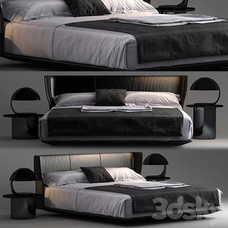 Bed bebitalia alys 3D Model