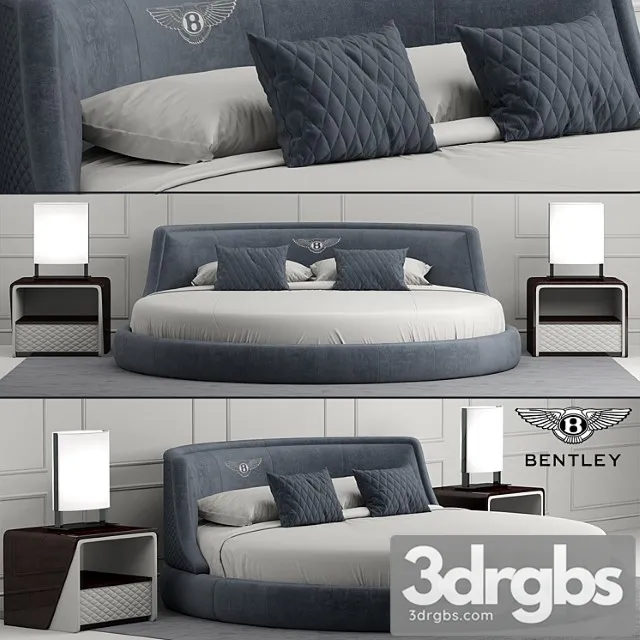 Bed bentley avebury bed 2 3D Model Download Bed bentley avebury bed 2 3D Model Download