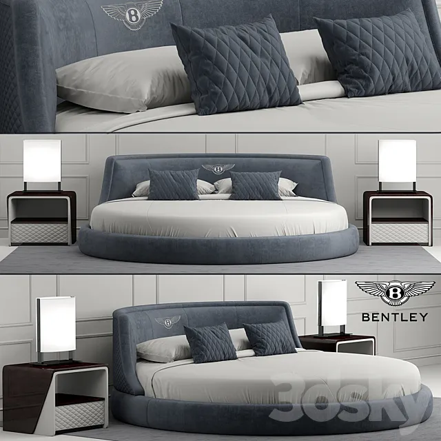 Bed bentley avebury bed 3DModel Bed bentley avebury bed 3DModel