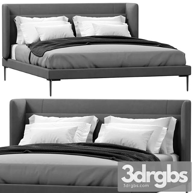 Bed boconcept austin 2 3D Model Download Bed boconcept austin 2 3D Model Download