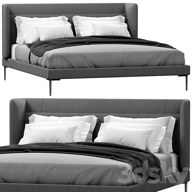 Bed Boconcept AUSTIN 3DModel Bed Boconcept AUSTIN 3DModel