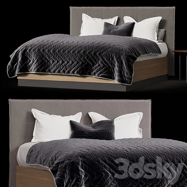Bed Boconcept Lugano 3DModel Bed Boconcept Lugano 3DModel