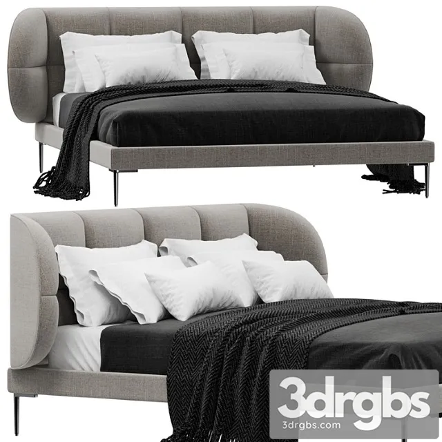 Bed boconcept oxford 2 3D Model Download Bed boconcept oxford 2 3D Model Download