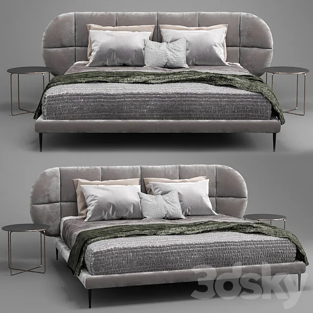 Bed Boconcept Oxford 3DModel Bed Boconcept Oxford 3DModel