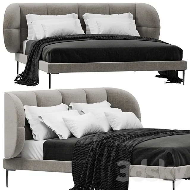 Bed Boconcept OXFORD 3DModel Bed Boconcept OXFORD 3DModel
