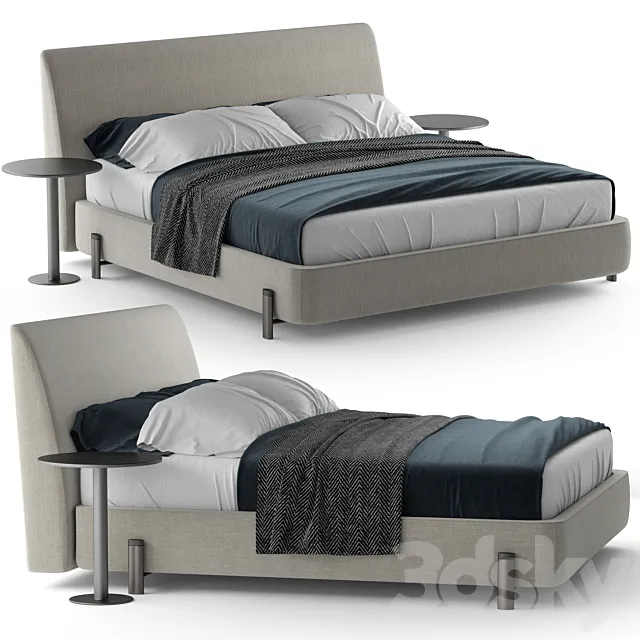 Bed Bodema NARA_002 3D Model Bed Bodema NARA_002 3D Model