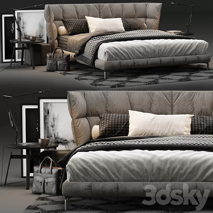 Bed & Breakfast Italia – Husk Bed 3D Model