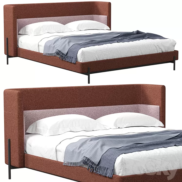 Bed Busnelli Yume 3D Model