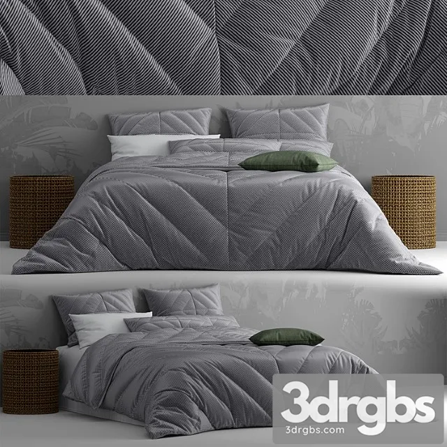 Bed by bedding adairs australia 2 3D Model Download Bed by bedding adairs australia 2 3D Model Download