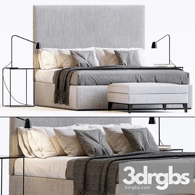 Bed By Sofa And Chair Company 19 3D Model Download Bed By Sofa And Chair Company 19 3D Model Download