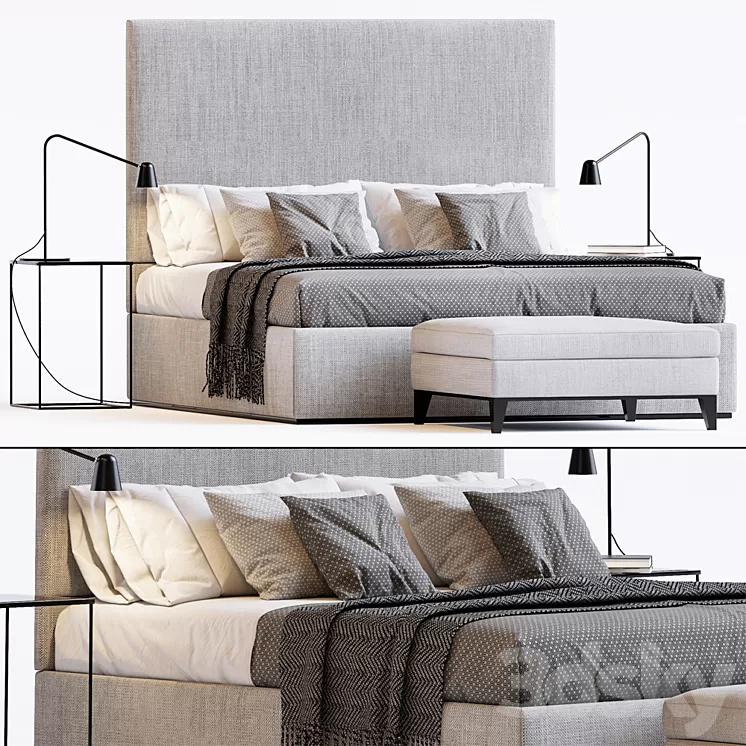 BED BY SOFA AND CHAIR COMPANY 19 3D Model