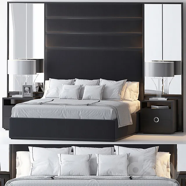 BED BY SOFA AND CHAIR COMPANY 24 3D Model BED BY SOFA AND CHAIR COMPANY 24 3D Model