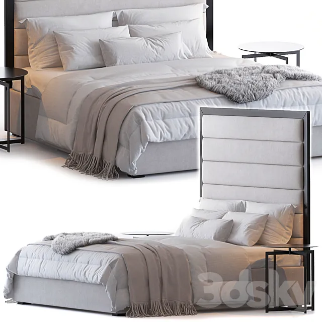 BED BY SOFA AND CHAIR COMPANY 32 3DModel BED BY SOFA AND CHAIR COMPANY 32 3DModel