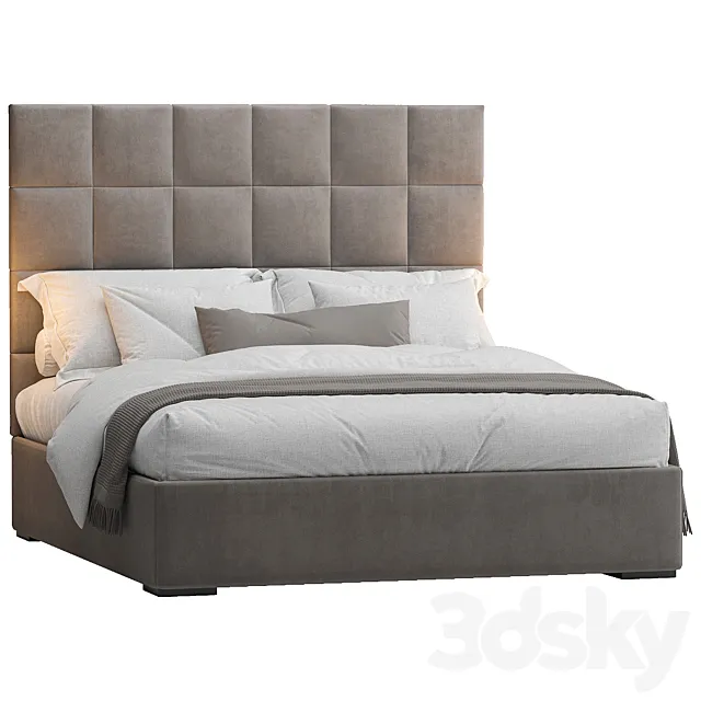 Bed by Sofa and Chair Company 35 3D Model Bed by Sofa and Chair Company 35 3D Model