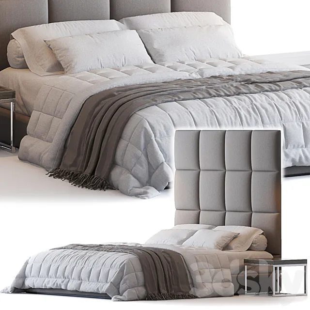 BED BY the sofa and chair company 37 3D Model BED BY the sofa and chair company 37 3D Model