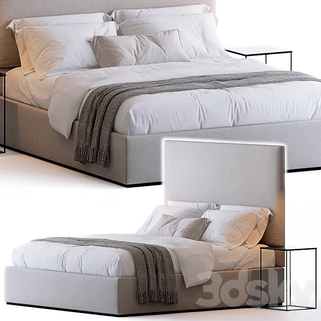 Bed by the sofa and chair company 38 3D Model