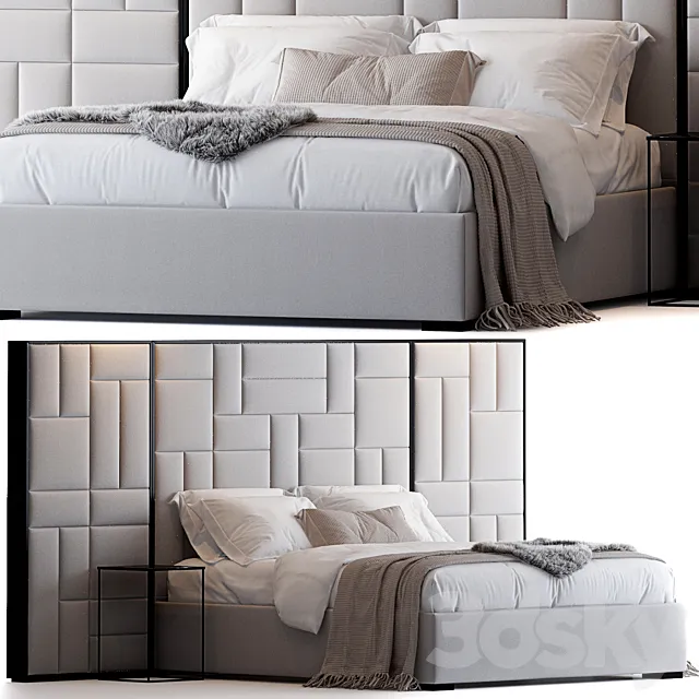 Bed by the sofa and chair company 40 3D Model Bed by the sofa and chair company 40 3D Model