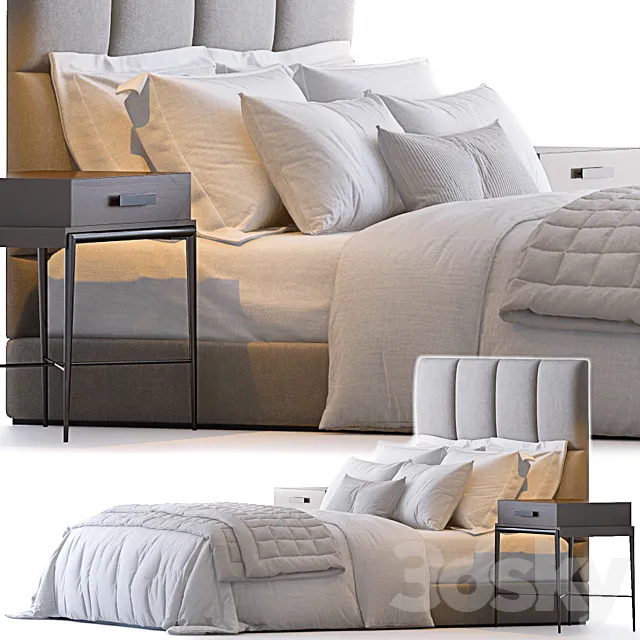 Bed by the Sofa and Chair company 46 3D Model Bed by the Sofa and Chair company 46 3D Model