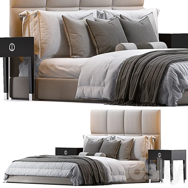 Bed by the Sofa and Chair company 55 3DModel Bed by the Sofa and Chair company 55 3DModel