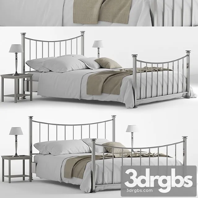 Bed cantori alan 2 3D Model Download