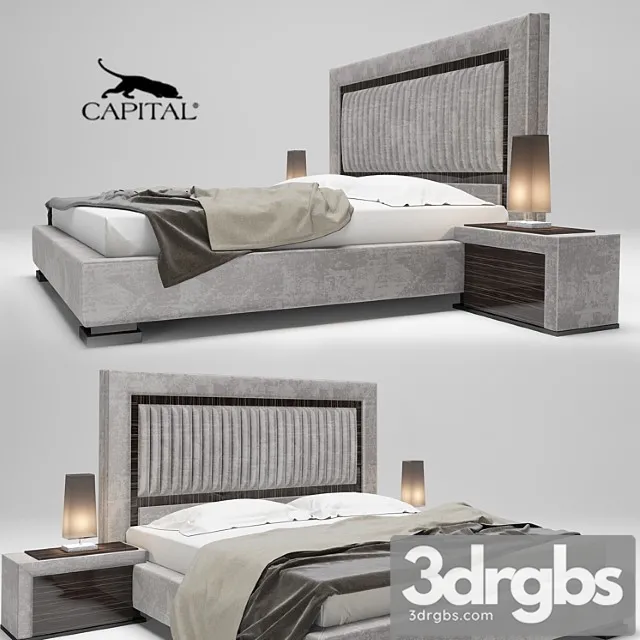 Bed Capital Collection Class 3D Model Download