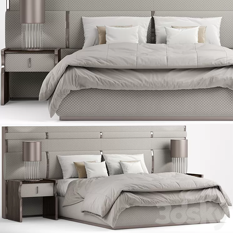 Bed capitalcollection trilogy 3D Model