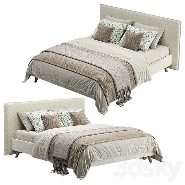 Bed Chievo 160 Divan.ru 3D Model Bed Chievo 160 Divan.ru 3D Model