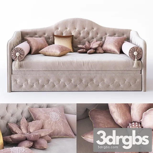 Bed Children 13 3D Model Download