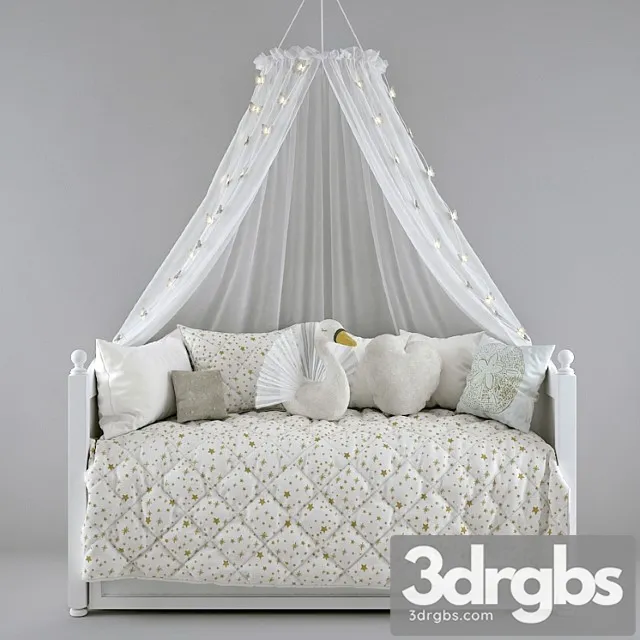 Bed Children 17 3D Model Download