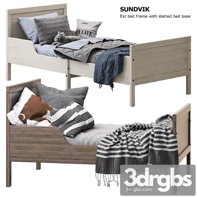 Bed Children 4 3D Model Download