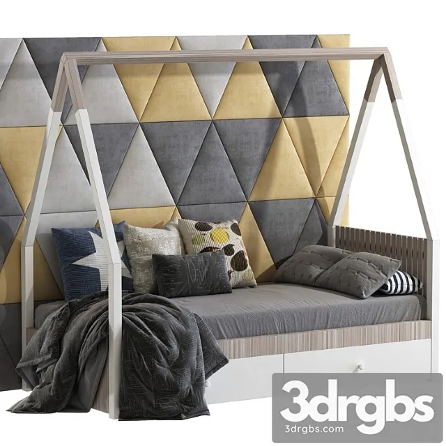 Bed Children 5 3D Model Download