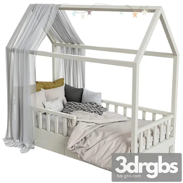 Bed Children 6 3D Model Download