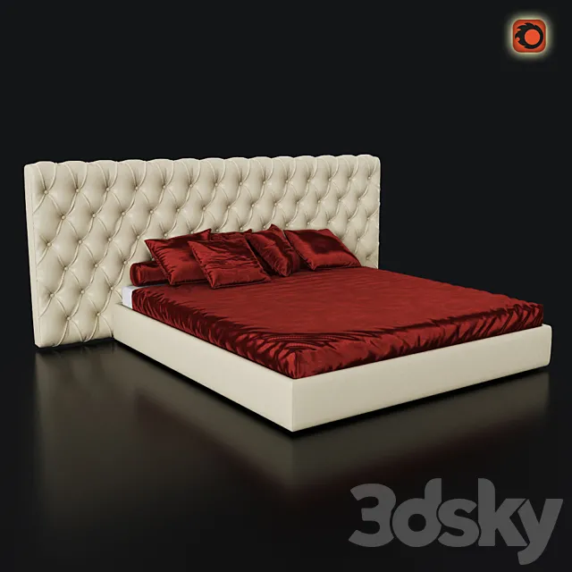 Bed Cinova Gisele 3DModel