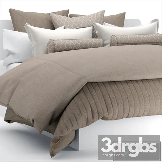Bed Clothes 3D Model Download