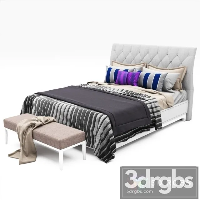 Bed Collection 01 3D Model Download