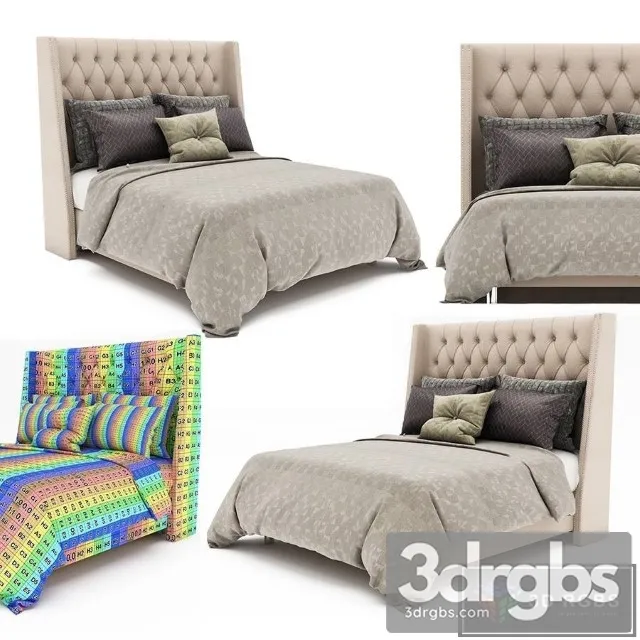 Bed Collection 44 3D Model Download